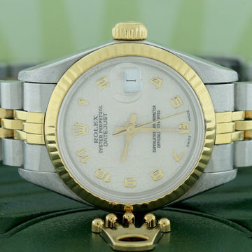 Rolex Datejust Ladies 2-Tone Gold/Steel Original Jubilee Dial 26MM Automatic Watch 69173