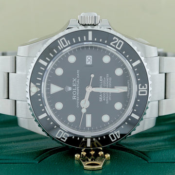 Rolex Sea-Dweller 40mm Black Ceramic Bezel Automatic Stainless Steel Mens Oyster Watch 116600