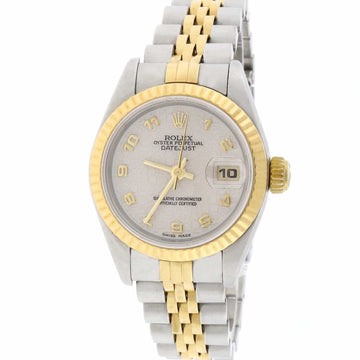 Rolex Datejust Ladies 2-Tone Gold/Steel Original Jubilee Arabic Dial 26MM Automatic Watch 69173