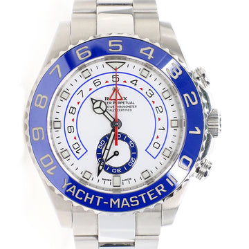 Rolex Yacht-Master II 44mm New Mercedes Hands Steel Watch Box Papers 116680