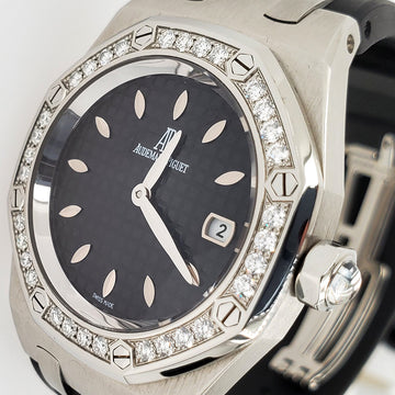 Audemars Piguet Royal Oak Lady 33mm Factory Diamond Bezel Stainless Steel Watch 67601ST.ZZ.D002CR.01
