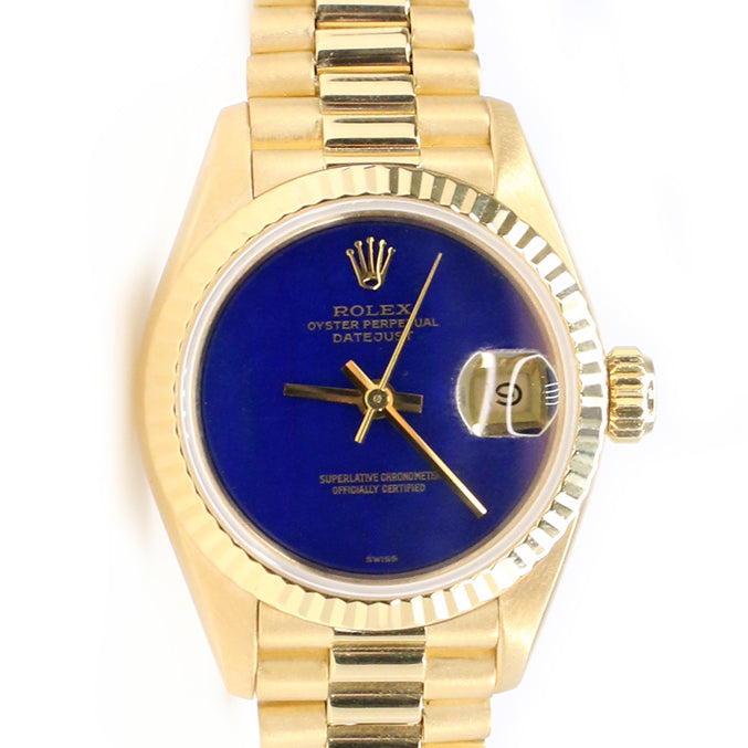 Rolex datejust deals lapis lazuli