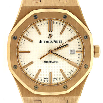 Audemars Piguet Royal Oak Rose Gold 41mm Watch 15400OR.OO.1220OR.02