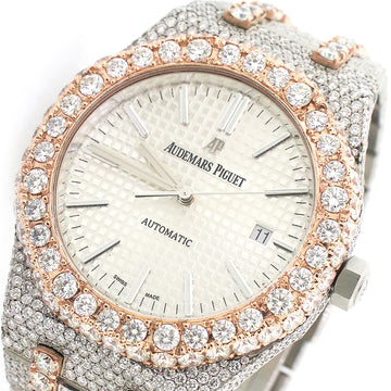 Audemars Piguet Royal Oak 41mm Iced Out 21.5Ct Diamond Watch 15500ST.OO.1220ST.04