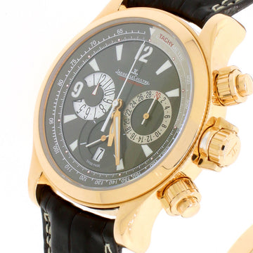 Jaeger-Le Coultre Master Compressor 18K Rose Gold 42MM Chronograph Automatic Mens Watch