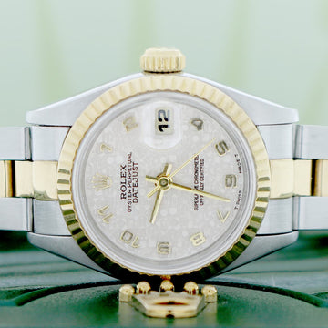 Rolex Datejust Ladies 2-Tone Gold/Steel Original Jubilee Dial 26MM Automatic Watch 69173