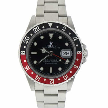 Rolex GMT-Master II Coke Bezel 40MM Black Dial Automatic Stainless Steel Mens Watch 16710