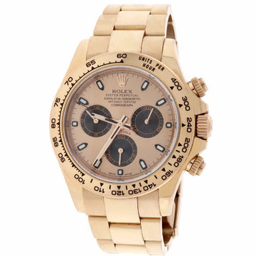 Rolex Cosmograph Daytona 18K Everose Gold Pink Dial 40MM Automatic Mens Watch 116505