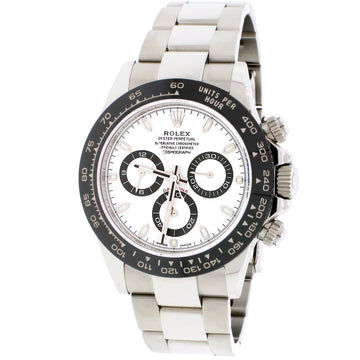 Rolex Cosmograph Daytona White Panda Dial Black Ceramic Bezel 40MM Steel Watch 2018