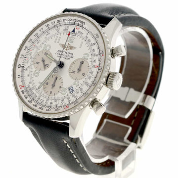 Breitling Navitimer Chronograph 42MM Silver Dial Automatic Stainless Steel Mens Watch A23322
