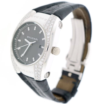 Bvlgari Ergon 18K White Gold Factory Diamond Watch EGW 30 G