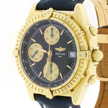 Breitling Chronomat Vitesse 18K Yellow Gold Chronograph 41mm Automatic Mens Watch K13050.1