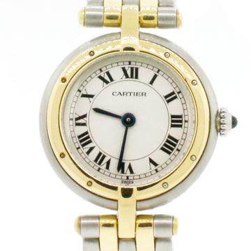 Cartier Panthere 2-Tone 18K Yellow Gold & Stainless Steel 23mm Ladies Watch 166920