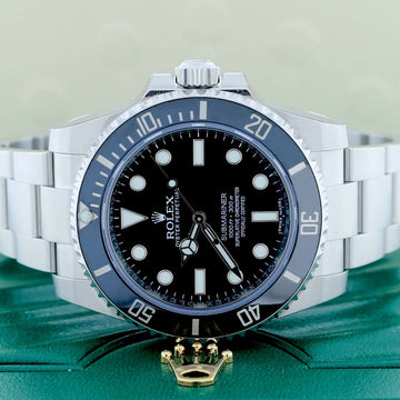 Rolex Submariner Black Dial 40MM Ceramic Bezel Automatic Stainless Steel Oyster Mens Watch 114060