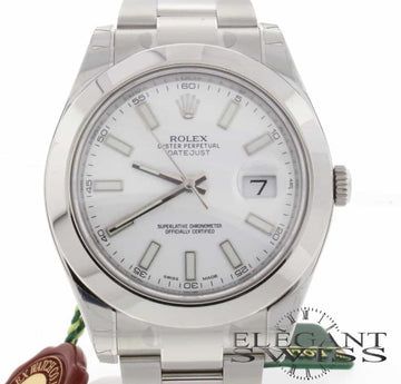 Rolex Datejust II 41MM Automatic Stainless Steel Mens Watch 116300