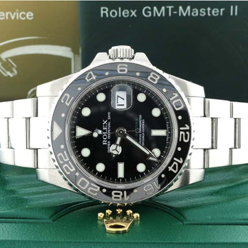 Rolex GMT-Master II 40MM Ceramic Bezel Automatic Mens Watch 116710