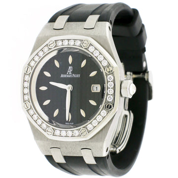 Audemars Piguet Royal Oak Lady 33mm Factory Diamond Bezel Stainless Steel Watch 67601ST.ZZ.D002CR.01
