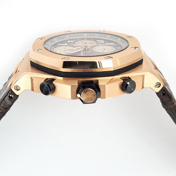 Audemars Piguet Royal Oak Offshore 42mm Chronograph Grey Dial Rose Gold Watch 26470OR.OO.A125CR.01