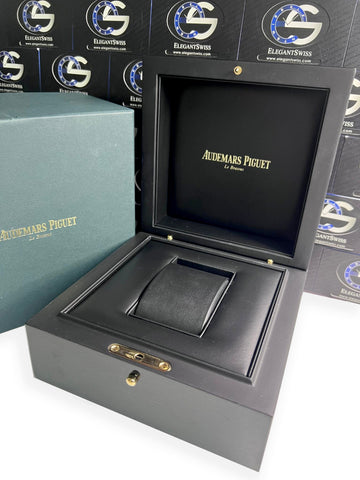 Audemars Piguet Royal Oak Perpetual Calendar 41mm Blue Dial Platinum Watch 26574PT.OO.1220PT.01 Box Papers