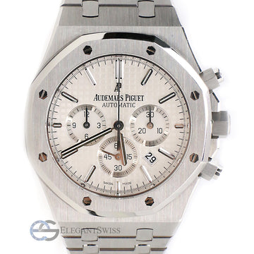 Audemars Piguet Royal Oak 41mm Chronograph Silver Dial Watch with Box/Papers 26320ST.OO.1220ST.02