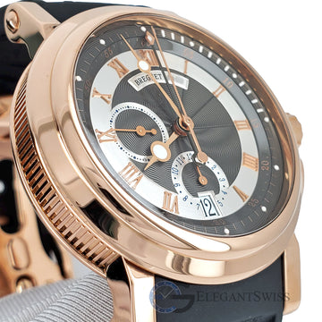 Breguet Marine Chronograph 5827BR Rose Gold 42MM Watch Box Papers