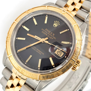 Rolex Turn-O-Graph Thunderbird Datejust 36mm 2-Tone Jubilee 16253 Watch Box Papers