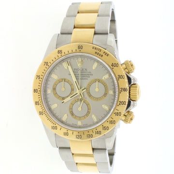 Rolex Cosmograph Daytona 40mm 2-Tone 18K Yellow Gold & Stainless Steel Oyster Watch 116523