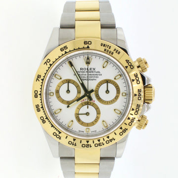 Rolex Cosmograph Daytona 18K Yellow Gold/Stainless Steel 40mm Watch 116503 Box Papers