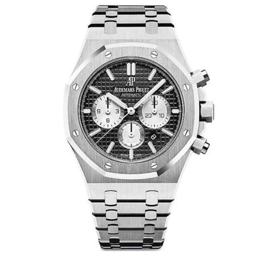 Audemars Piguet Royal Oak Chronograph 41mm Black Dial Stainless Steel Watch 26331ST.OO.1220ST.02 Box Papers