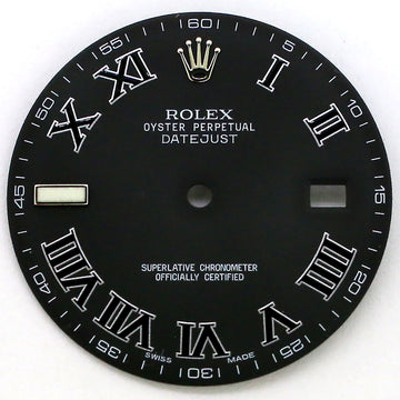 Rolex Datejust II Black Dial with Roman Numerals 116334