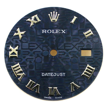 Rolex Datejust Steel 36mm Navy Blue Jubilee Dial with Roman Numerals