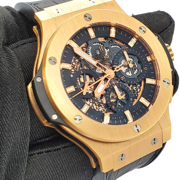 Hublot Big Bang Aero Bang 44mm Skeleton Dial Rose Gold Watch 311.PX.1180.GR