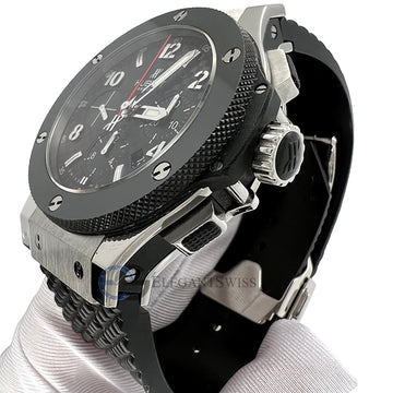 Hublot Big Bang Chronograph 44mm Black Ceramic Steel Watch 301.SB.131.RX