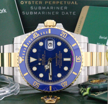 Rolex Submariner 18KT/SS Ceramic Blue Dial Watch 116613