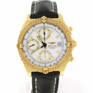 Breitling Chronomat Windrider 18K Yellow Gold 39MM Automatic Mens Watch K13352