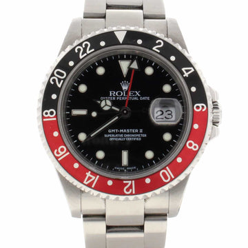 Rolex GMT-Master II Coke Bezel Black Dial 40MM Automatic Stainless Steel Mens Watch 16710