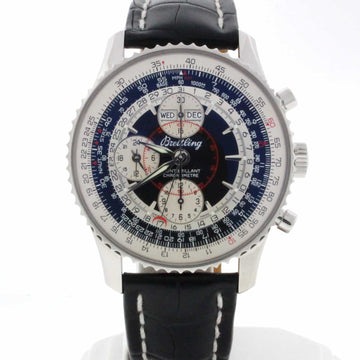 Breitling Navitimer Airborne 38MM Chronograph Calendar Automatic Stainless Steel Mens Watch A33030