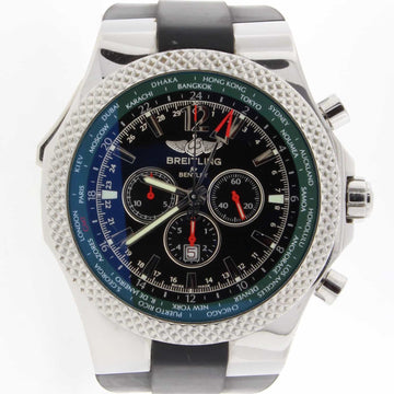 Breitling Bentley Motors Limited Edition Chronograph Automatic Stainless Steel Mens Watch A47362
