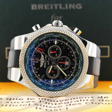 Breitling Bentley Motors Limited Edition Chronograph Automatic Stainless Steel Mens Watch A47362