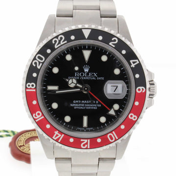 Rolex GMT-Master II Coke Bezel 40MM Automatic Stainless Steel Mens Watch 16710