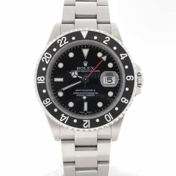 Rolex GMT-Master II 40MM Automatic Stainless Steel Mens Watch 16710T
