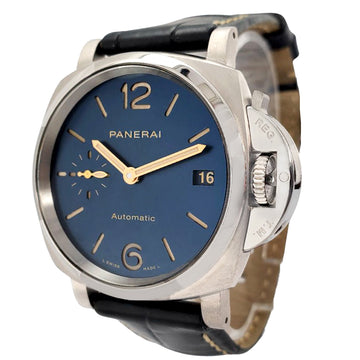 Panerai Luminor Due 38mm Blue Dial Titanium Watch PAM 00926 2019