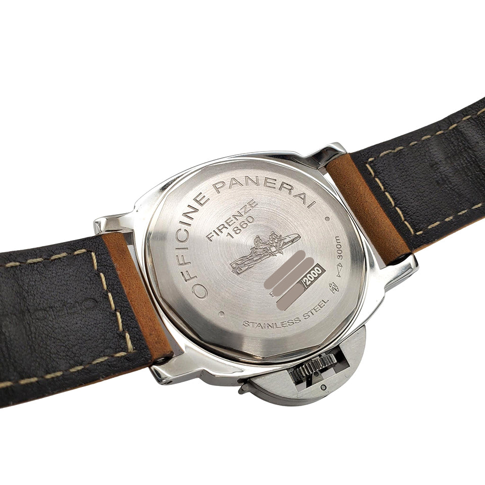 Panerai Luminor Boutique Limited Edition Tobacco Dial Stainless Steel