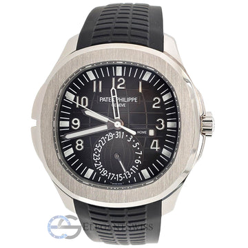 Patek Philippe Aquanaut Travel Time 40.8mm Stainless Steel Watch 5164A-001 Papers
