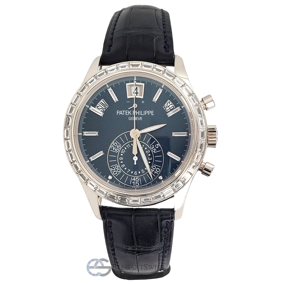 Patek Philippe 5961P 001 Complications Annual Calendar Chronograph Wat