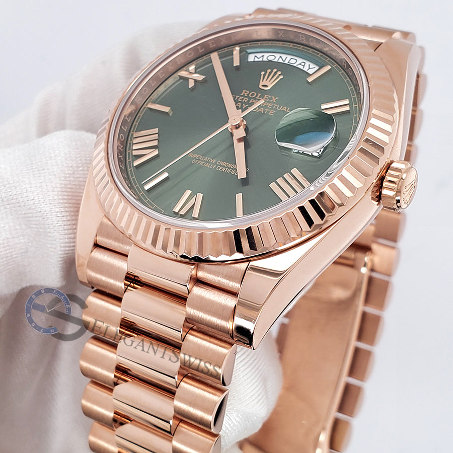 Rolex presidential 2024 40mm rose gold