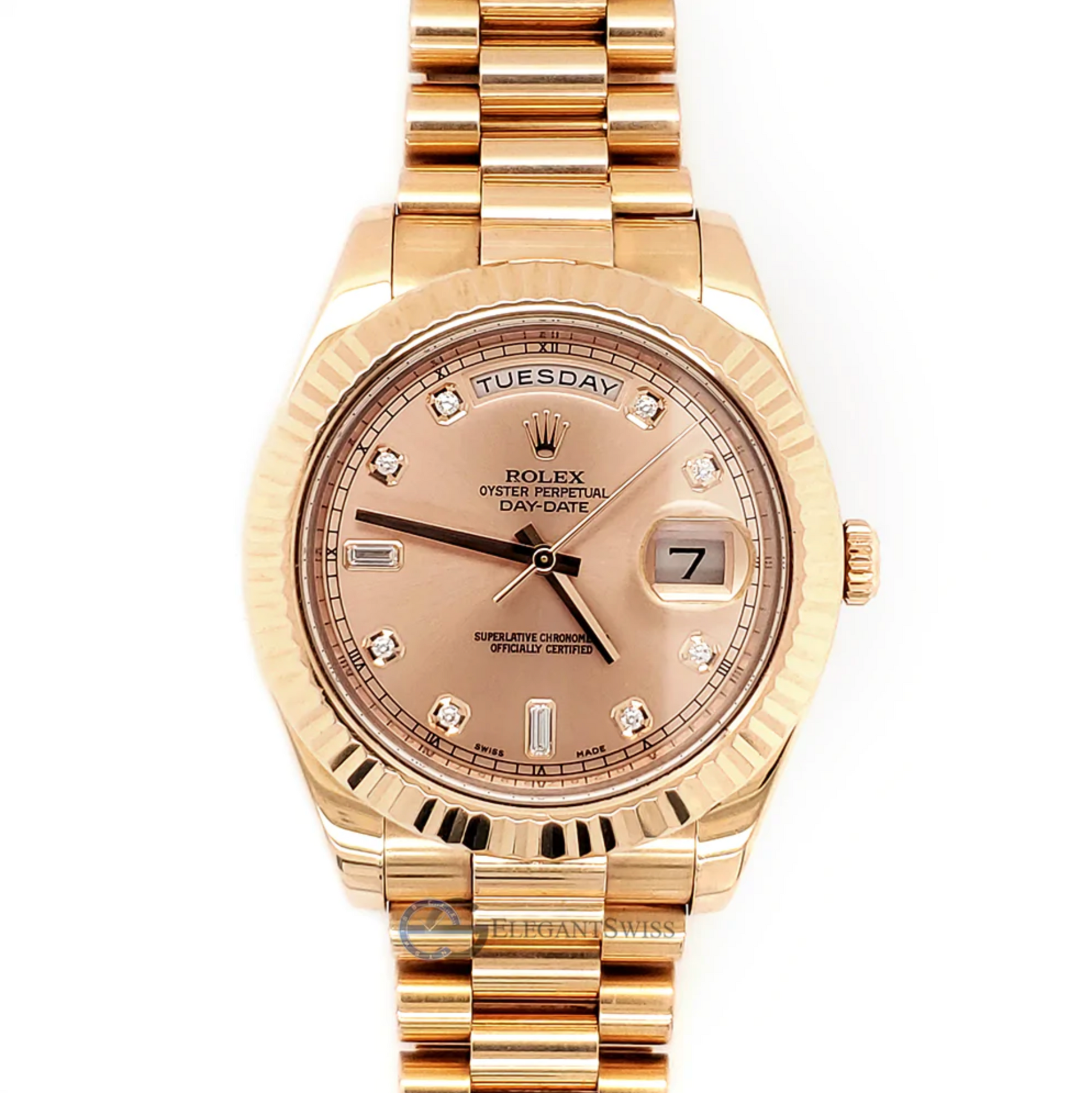 Rolex presidential 2025 41mm diamond bezel