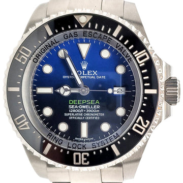 Rolex Sea-Dweller Deepsea 44mm D-Blue James Cameron Dial Stainless Steel Oyster Watch 116660 Box Papers