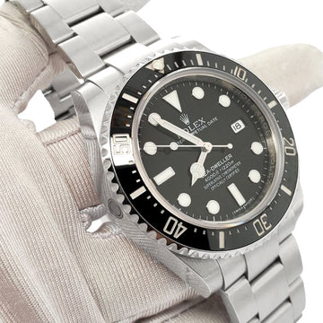 Rolex Sea-Dweller 40mm Black Ceramic Bezel Stainless Steel Watch 116600 Box Papers