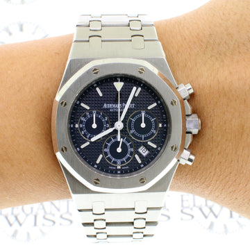 Audemars Piguet Royal Oak Chronograph 39mm Stainless steel Blue Dial Watch
